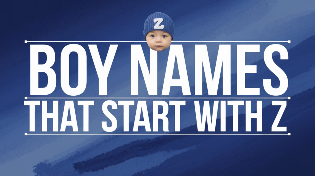 Boy Names That Start With Z